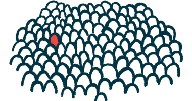 rare disease advocacy | Lambert-Eaton News | illustration of rare disease person in a crowd